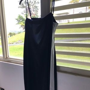 Forever 21 Blue with White stripes Dress Large